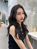 ロンドメリア 天神大名店(Lond Melia)&nbsp;小顔に見せるヘア/ワンレン/ボブウルフ/ネビージュ/黒髪カタログ