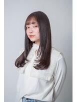 ルフュージュ バイ プロデュース 相模大野店(Refuge by Produce)&nbsp;レイヤーカット/ショコラブラウン/ストレートロング