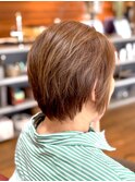 大人のショートボブ