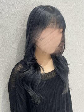 ルクス(Luxs) 【ブルーブラック×レイヤーカット】