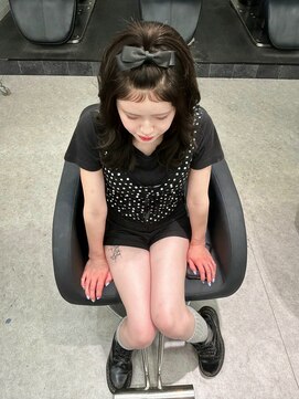 ペレ 渋谷(PELE) ホワイトグレージュ/デジタルパーマ/チェリーブラウン/渋谷