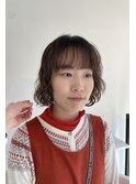 【上條実織】スタイリング簡単◎ボブパーマ