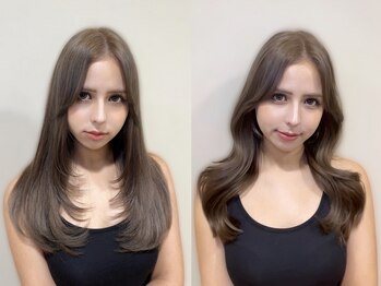ミラートーク(MIRROR TALK)の写真/顔周りから全体のシルエットを計算した理想的なミディアム、ロングヘアをご提案します◎