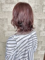 リサ グランシェ(RISA granche)&nbsp;ニュアンスパーマ　ピンクカラー　ボブ
