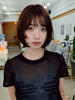 ハニーシブヤ(HONEY shibuya)の写真/周りからの好感度は“前髪”や“顔まわり”でキマる☆ちょっとの切り方次第でお洒落でオトナ可愛いヘアに♪
