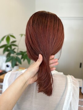 ヘアサロン エスプリ(hair salon esprit) オレンジブラウン/ダブルカラー