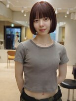 スク(SUKU)&nbsp;小顔ボブ×暖色カラー