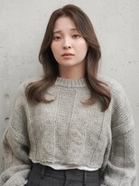 ニューヨークニューヨーク イオンスタイル東淀川店(NYNY)&nbsp;韓国風艶髪ロングオリーブグレージュくびれヘア【淡路/上新庄】