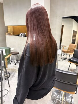 ヘアー アイス ルーチェ(HAIR ICI LUCE) ワインレッド/ボルドーカラー/ブリーチなし/冬カラー/堀場