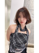 ロンドルピナス 小倉(Lond Lupinus)&nbsp;ミディアムレイヤーカット/似合わせカット/大人ガーリー/20代