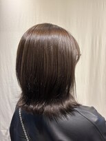 ココカラヘアー ニコ(cococara hair nico) くびれボブ/オリーブベージュ/グレージュ