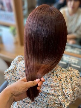 フラテロ(fratello) 髪質改善/高濃度水素トリートメント/スモーキーブラウン