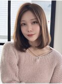《Agu hair》ワンカールミディ×numberA.アルガモイストオイル