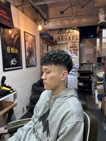 グッドラックバーバーハナレ 吉祥寺 スペインカールはデザインパーマで予約<理容室>【吉祥寺】