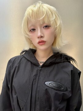 ロンドイディールバンダイ 新潟万代(Lond ideal) ハッシュボブ×ブロンド