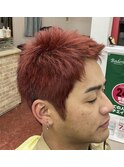 レッドカラーボウズスタイル