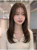 ワンホンレイヤー×前髪×レイヤーカット[髪質改善/縮毛矯正]T