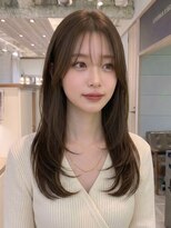 プラグ バイ ネオリーブ(plug by neolive)&nbsp;ワンホンレイヤー×前髪×レイヤーカット[髪質改善/縮毛矯正]T