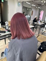 プライズ 所沢プロぺ通り店(prize)&nbsp;ピンクベージュミディアムレイヤーカット所沢