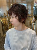 ルチア ヘア ステラ 京都店(Lucia hair stella)&nbsp;ウルフパーマショートパーマ/学割U24/京都/河原町
