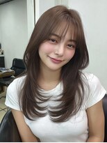 アノ 渋谷(ano)&nbsp;渋谷/ミルクティーブロンド/ダークブルー/デジタルパーマ