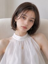 ノア 三宮店(NOA)&nbsp;【NOA】韓国ヘアくびれボブ透明感ショコラグレージュ似合わせ