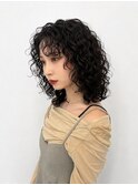 スパイラルパーマ