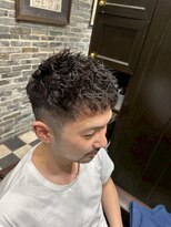 ミリオンバックス 御徒町店(Million Backs)&nbsp;御徒町/リバースセンターパート/ニュアンスパーマ/ダウンバング