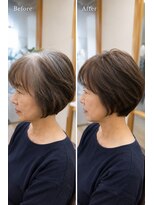 カラーのちから 西尾寄住店 60代ツヤカラー☆