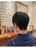 ヘアメイク フレンシア(hair make flencia)&nbsp;毛流れが美しい大人の上品ショートヘア【383スタイル】