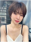 メンズライクショート大人ショートハンサムショート夏カラー