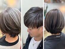 アルファ インタラクティブ アトリエ エム(ALUFA interactive atelier.M)の雰囲気（-10歳脱髪染めハイライト♪◎大人女性を中心に好評【安佐北区】）