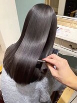 アプリ 大宮西口(appri)&nbsp;髪質改善ストレート×艶ダークグレージュ/大宮