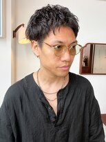 テトヘアー(teto hair)&nbsp;スパイキーショート　メンズパーマ　無造作パーマ くせ毛パーマ