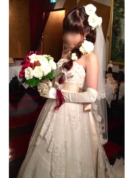 ヘアーアンドメイクボーノ(Hair & Make Buono) ブライダル　カジュアルダウン