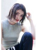 切りっぱなしボブ &nbsp;ヘアカラー　【池袋】