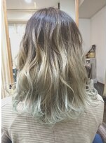 美容室ポール 西葛西店(PAUL) イルミナ ハイライト グラデーション 西葛西カラー 学割U24