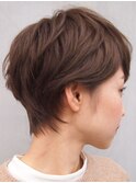 京都・西院cuculehair 横顔キュートなハンサムショート
