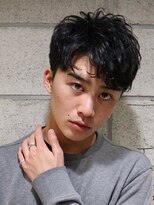 フランクスバーバー アンド ビアークラブ(FRANK'S BARBER and BEER CLUB)&nbsp;かき上げヘアショートレイヤー七三オールバックコンマヘアR