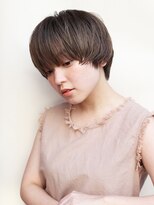 ランティス(LANTiS)&nbsp;マッシュ×ショート×カーキベージュ