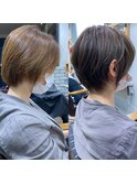 【mag佐藤聖】丸みクビレショートボブ×パーソナルカラーリング