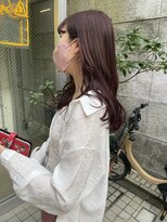 ノラ シブヤ(NORA)&nbsp;ピンクブラウン、ブリーチなしピンク、韓国ヘア【木原】