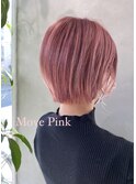 pink hairー