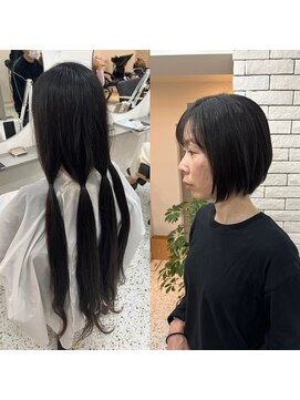 メモリーズ 銀座(Memories) ヘアドネーションしたいお客様へ　ショートヘア/銀座駅