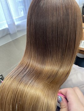 トゥーリ 薬院店(tuuli) tuuli miyu ブリーチ毛でも縮毛矯正/20代30代40代50代