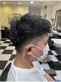 5ミリ刈り上げのジェットモヒカン