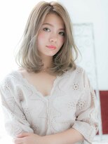 アルバハナレ 横浜(αlba HANARE)&nbsp;関内/髪質改善/プラチナカラー×ハイライトカラー♪a