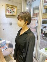 トト 船橋店(toto.)&nbsp;黒髪/グレーベージュ/レイヤーロング/前髪パーマ[西船橋/津田沼]