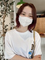 アンドファイン ヘアビューティー(＆Fine hair beauty)&nbsp;ピンクブラウン×インナーカラーピンクベージュ