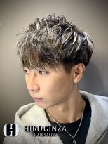 ヒロギンザ 青山店(HIRO GINZA) 波巻き/ハイライト/マッシュパーマ/ウルフ/フェード/束感